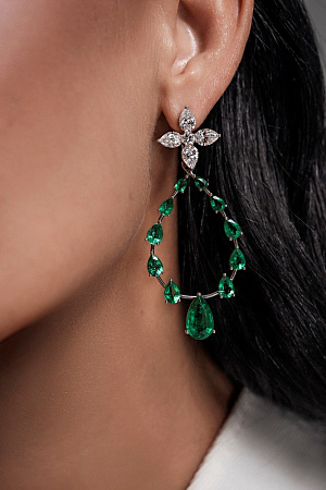 Серьги Emerald Dream