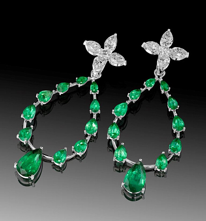 Серьги Emerald Dream