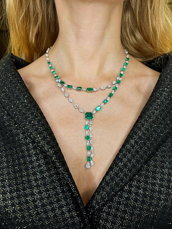 Колье Emerald