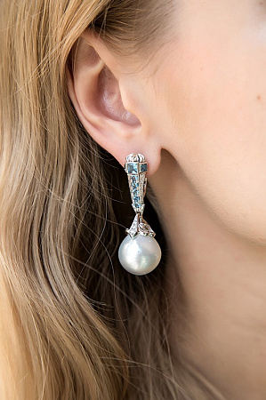 Серьги Sea pearls